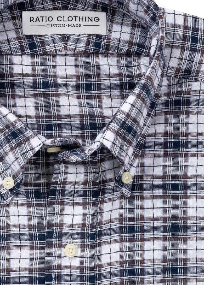 Ellison Tobacco Peached Plaid