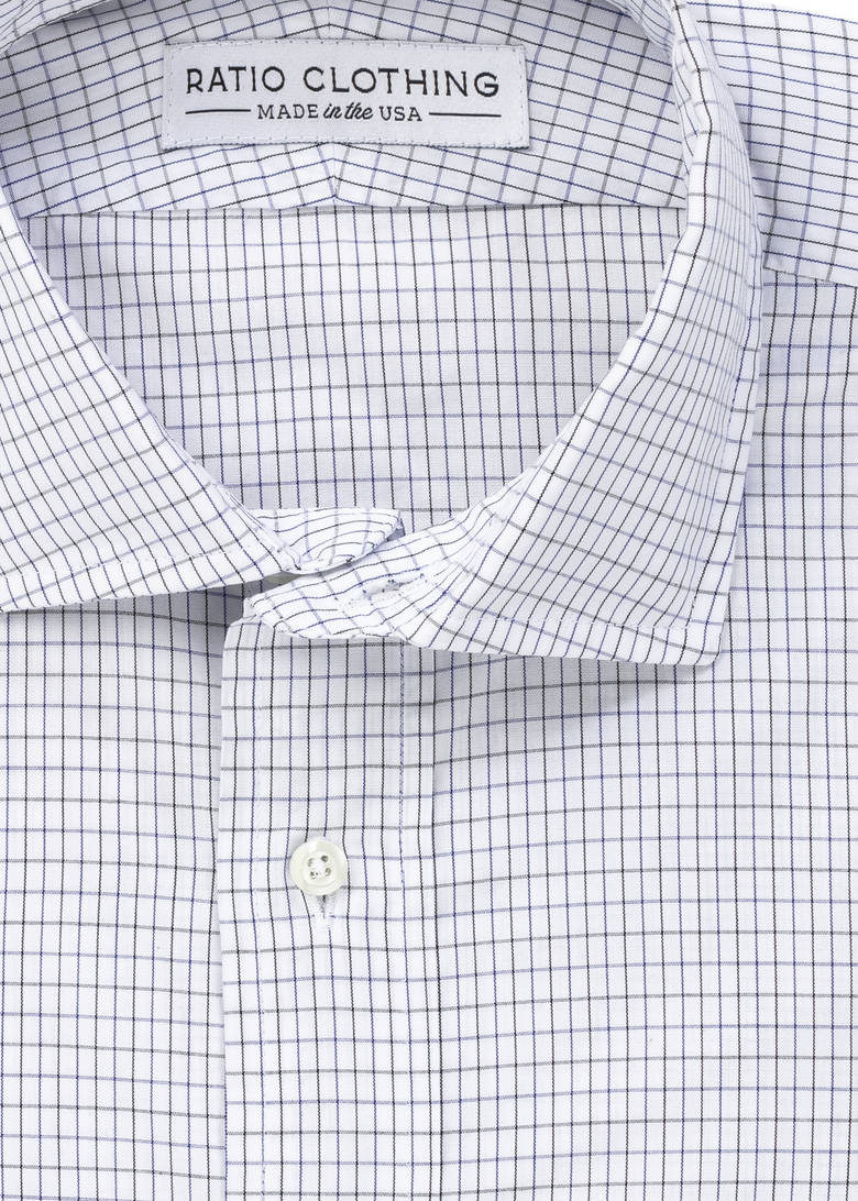 Fillmore Blue and Black Tattersall