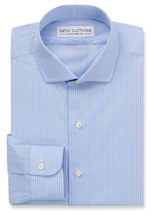 Hyde Light Blue Check Product Image 3