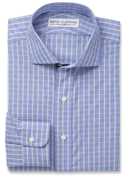 Blue and Yellow Baldwin Check Product Image 4