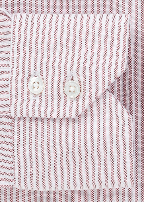 Red Candy Stripe Oxford Product Image 3