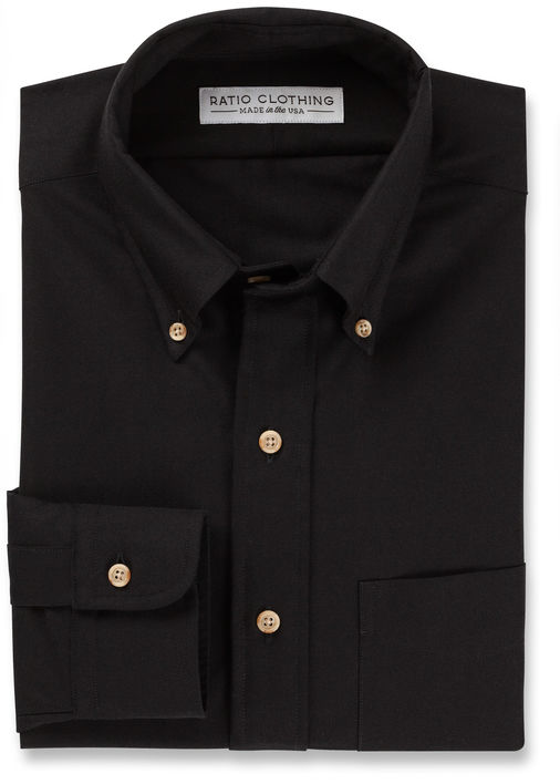 Black Monochrome Oxford Product Image 3